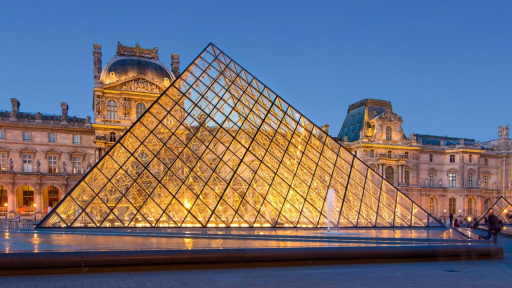 Louvre Museum Tourist Attractions in Paris