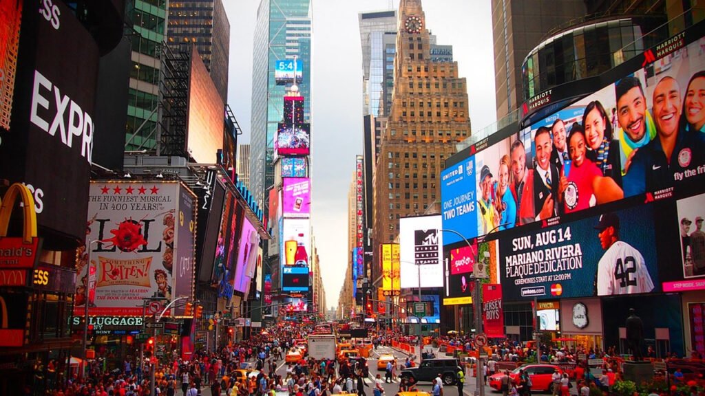 Times Square Tourist Attractions in the USA